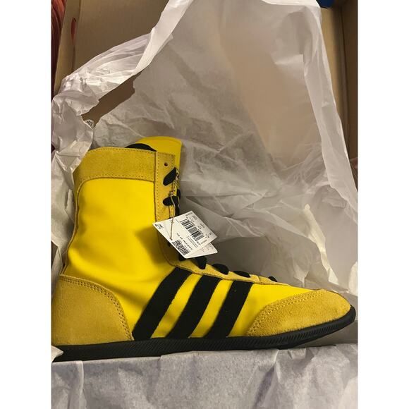 NEW ADIDAS ORIGINALS Japan High Women's US 7 Yellow/Black - Picture 6 of 9